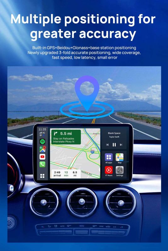 Приставка в авто Carlinkit TBox Ambient 8/128 Android 13.0
