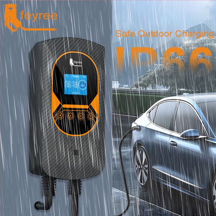 Зарядна станція для електромобіля Feyree 7кВт 32A Tesla