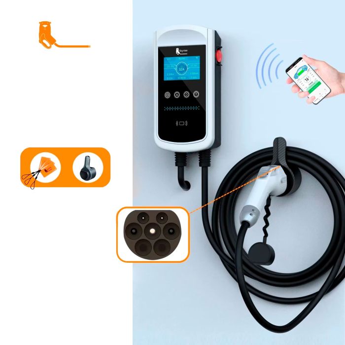 Зарядна станція для електромобіля Feyree 7кВт 32A GB/T