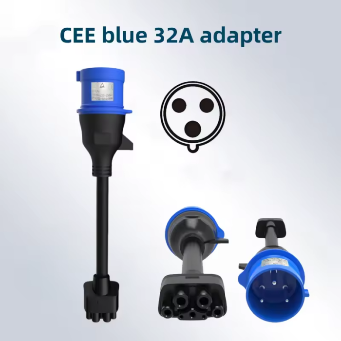 Перехідник Tesla зарядка 32A (хвіст)