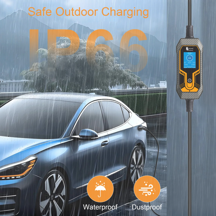 Зарядка для електромобілів Feyree 7кВт 32A Tesla