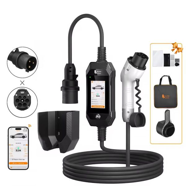 Зарядка для електромобіля Feyree 7кВт 32A GB/T