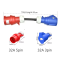 Перехідник Red CEE 32A на Blue CEE 32A | 3-фазний на 1-фазний для заряджання електромобілів