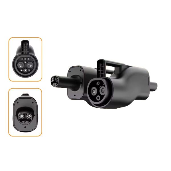 Перехідник із GB/T Fast на NACS 250кВт / 250A (Tesla USA)