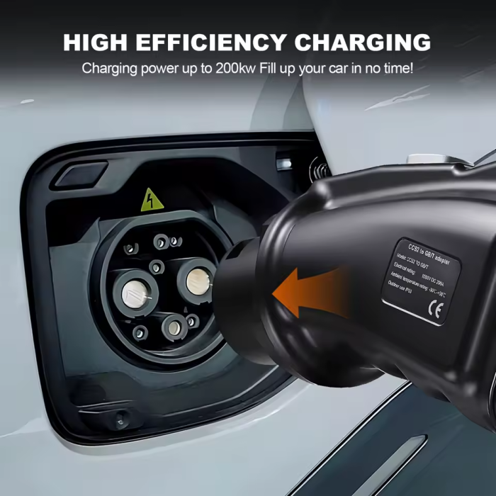 Перехідник CCS2 на GB/T Fast 300кВт 300A (авто з Китаю)